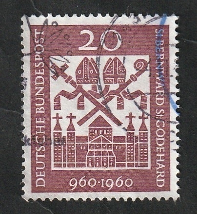 209 - Milenario del nacimiento de San Bernard y San Godehard