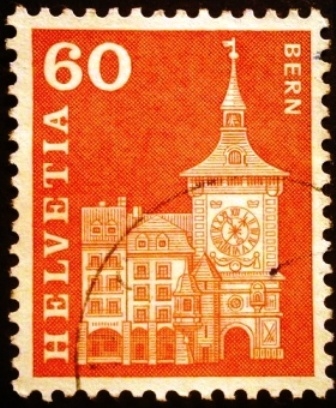 Reloj de la torre en Berna