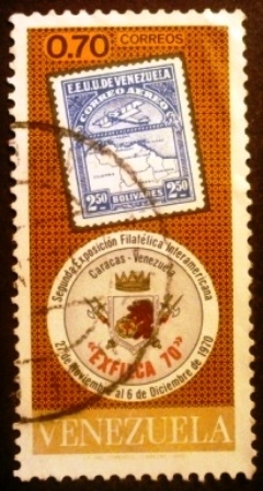Exposición Filatélica Inter-Americana en Caracas