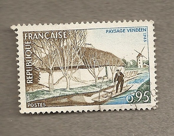 Paisaje de la Vendee