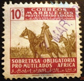 Marruecos español. Beneficencia. Pro mutilados de guerra