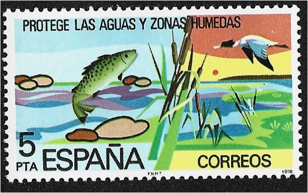 conservación natural. Conservación de ríos y humedales