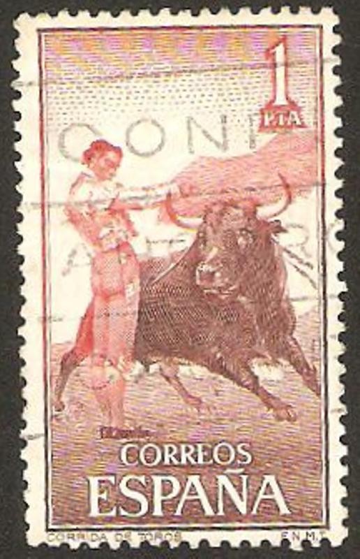 1261 - tauromaquia, pase por alto