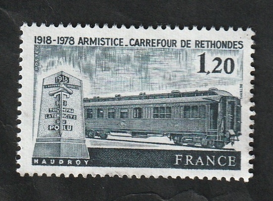 2022 - 60 Anivº del armisticio de Rethondes