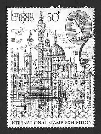 909 - Exposición Mundial de Filatélica Londres 1980