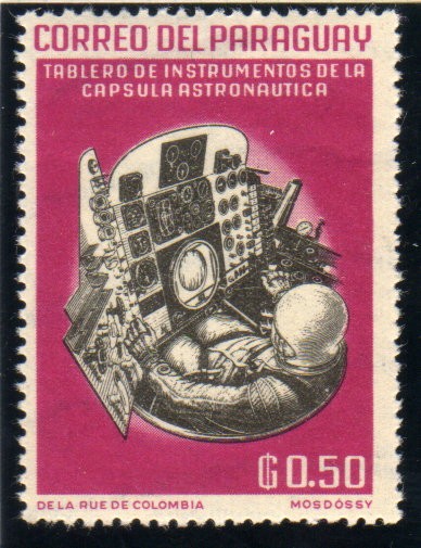 Cuadro de mandos capsula Mercury