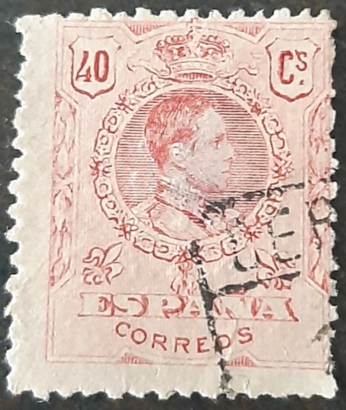 Alfonso XIII. Tipo Medallón