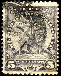 León y gorro frigio. Paz y justicia.