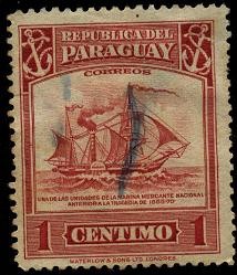 Barco con paletas a vapor y velas, anterior a la tragedia 1865-70.