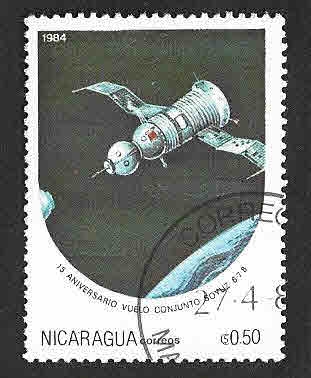 1344 - XV Aniversario del Vuelo Soyuz 