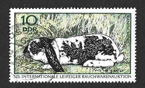 1172 - 525 Aniversario Subastas Intencionales de Pieles en Peipzig (DDR)
