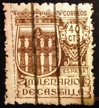 ESPAÑA 1944  Milenario de Castilla