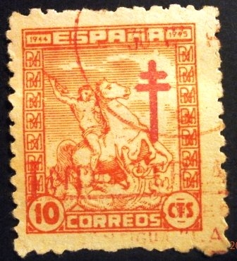 ESPAÑA 1944 Pro Tuberculosos