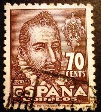 ESPAÑA 1948  Personajes