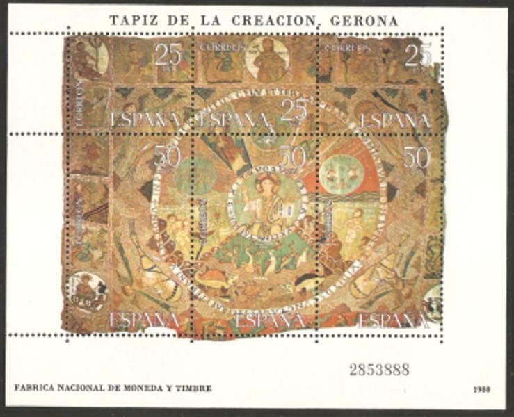 2585 - H.B. Tapiz de la Creación. Gerona