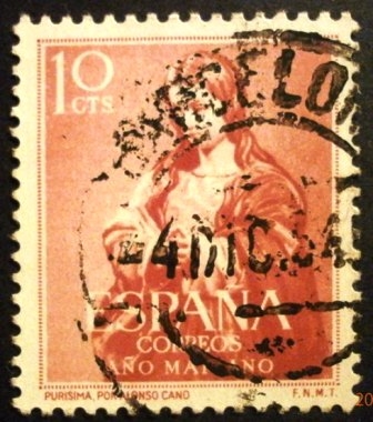 ESPAÑA 1954  Año Mariano
