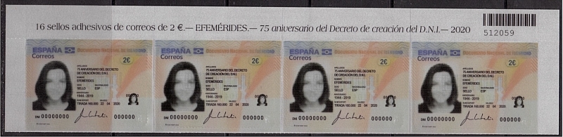 75 aniv. Degreto creación D.N.I.