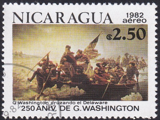 Washington cruzando el Delaware