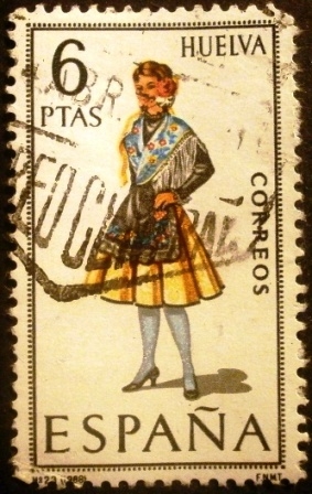 ESPAÑA 1968 Trajes típicos españoles 
