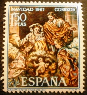 ESPAÑA 1967 Navidad 
