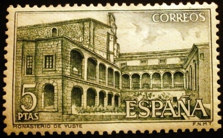 ESPAÑA 1965 Monasterio de Yuste