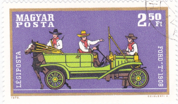 coche de época-