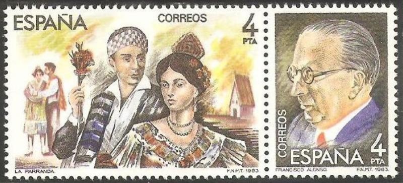 2697-2698,  maestros de la zarzuela, francisco alonso