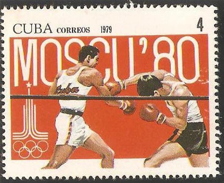 pre olimpico moscu 80, boxeo
