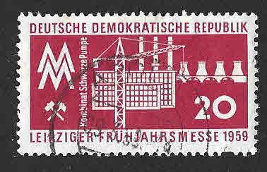 424 - Feria de Primavera de Leipzig (DDR)