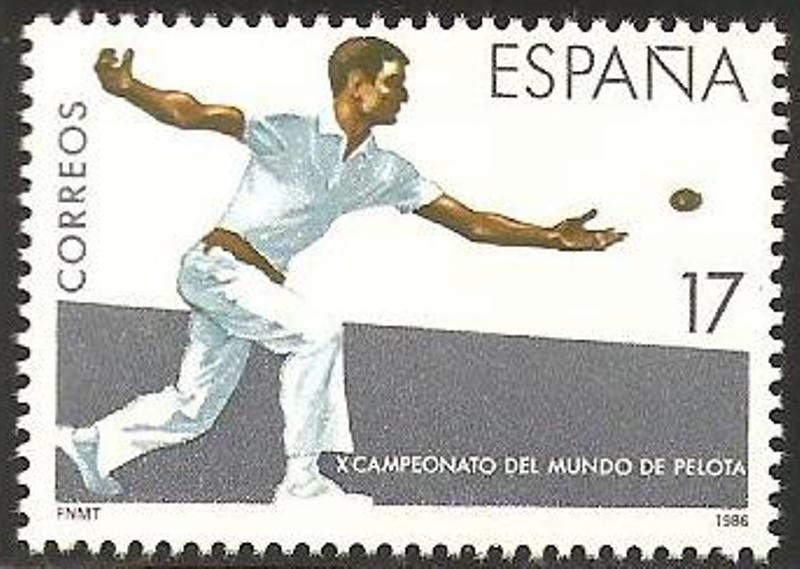 2850 - X campeonato del mundo de pelota
