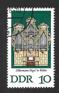 1707 - Órgano Construido por Gottfried Silbermann (DDR)