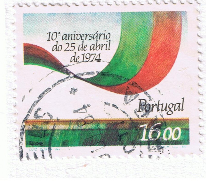 10º aniversario do 25 de Abril de 1974