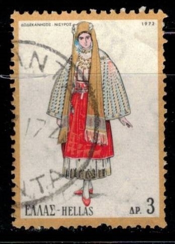 Traje femenino de la isla de Nisiros, Dodecaneso