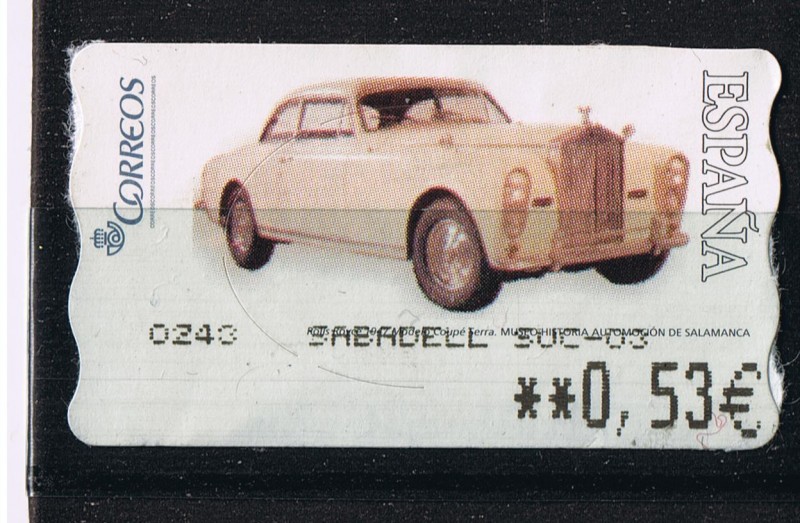 AMTS Museo Historia Automocion   Salamanca  Rolls Royce  1947 mod. coupe serra