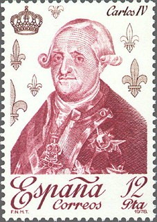 ESPAÑA 1978 2500 Sello Nuevo Reyes de España Casa de Borbon Carlos IV