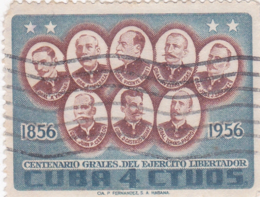 Centenario generales del ejercito libertador