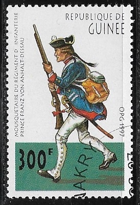 Mosquetero del Regimiento de Infanteria