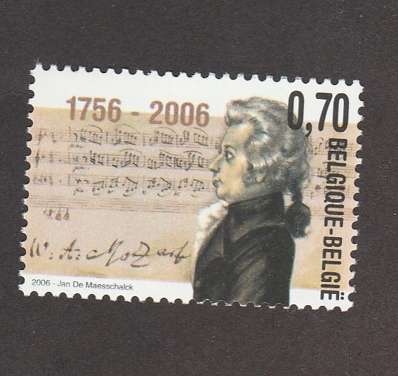 250 Aniv. del nacimiento de W. A. Mozart