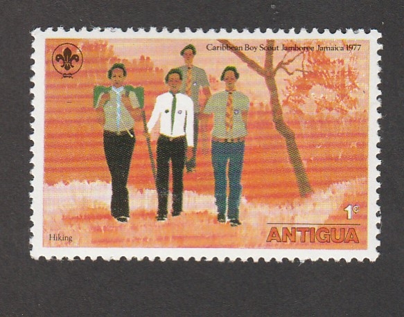 Jamboree de boy-scouts Jamaica 1977