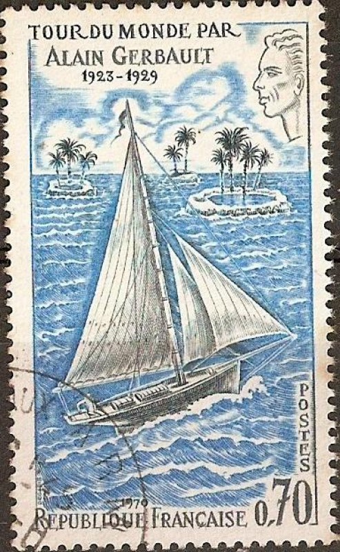 Tour por el mundo de Alain Gerbault