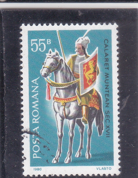Jinete munteniano, siglo XVII
