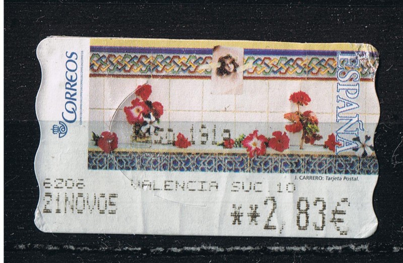J. Carrero  Tarjeta postal