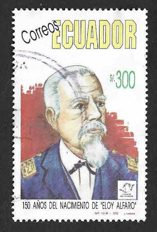1289 - 150 Años del Nacimiento de Eloy Alfaro