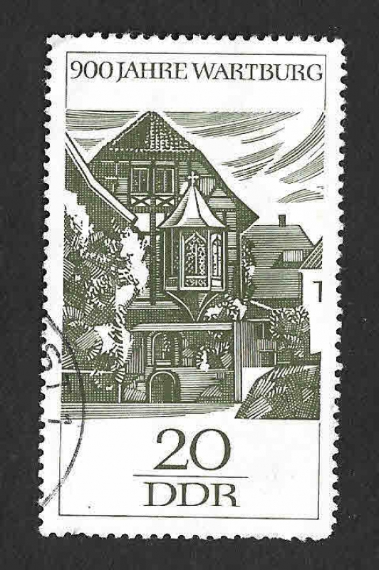 877 - 900 Aniversario del Castillo de Wartburg (DDR)