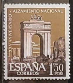 XXV aniversario del Alzamiento Nacional
