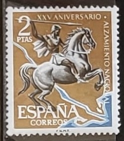 XXV aniversario del Alzamiento Nacional