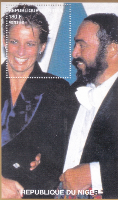 LADY DI CON LUCIANO PAVAROTTI