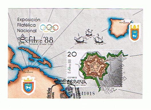 Exfilna 88 Exposi. Filatelica Nacional