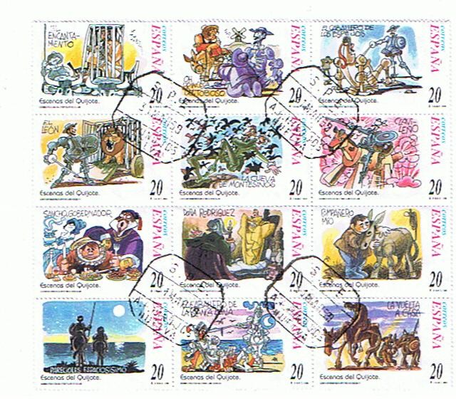 Correspondencia Epistolar Escolar  Escenas de Don Quijote  2ª parte