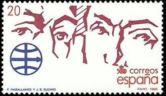 ESPAÑA 1988 2972 Sello Nuevo Descubrimiento de America F. Magallanes y Elcano Michel2853 Scott2577 V